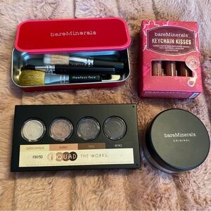 bareMinerals LOT -Face-Palette Eyeshadow -gloss -brushes